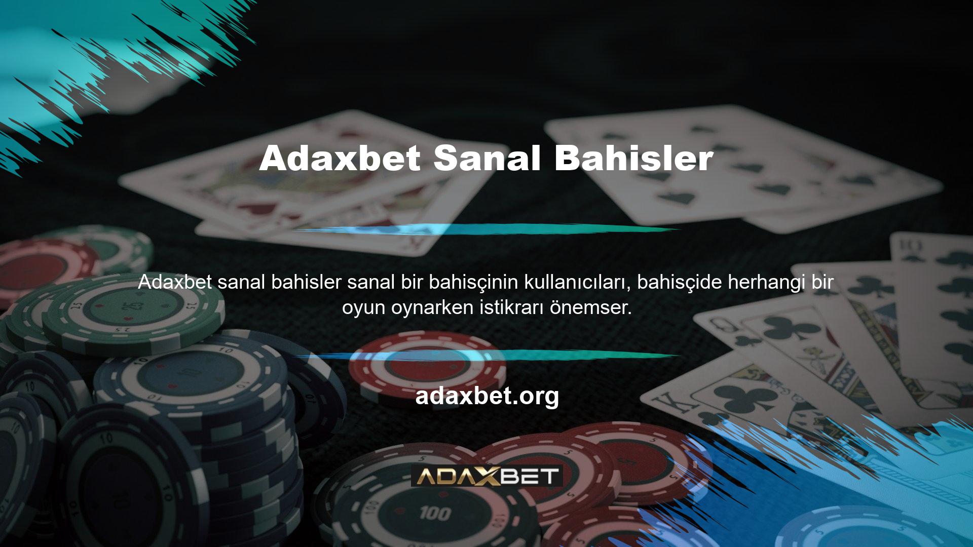 Bu nedenle Adaxbet Poker oynamak isteyen poker tutkunlarının ilk sorusu sanal bahisçi Adaxbet Poker Games Reliable'a dönüyor