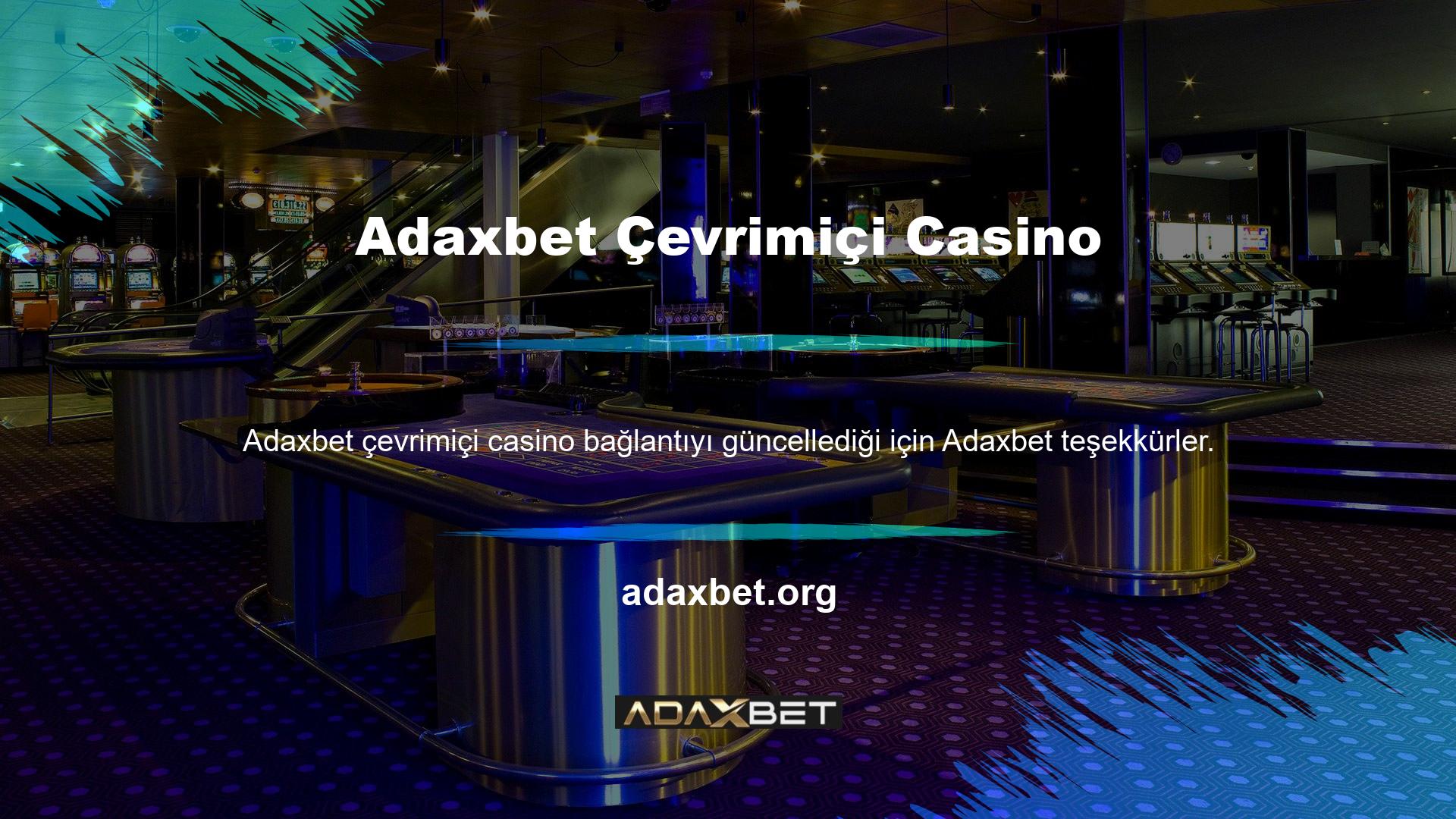 Çevrimiçi casinoların sonuçlara ihtiyacı var